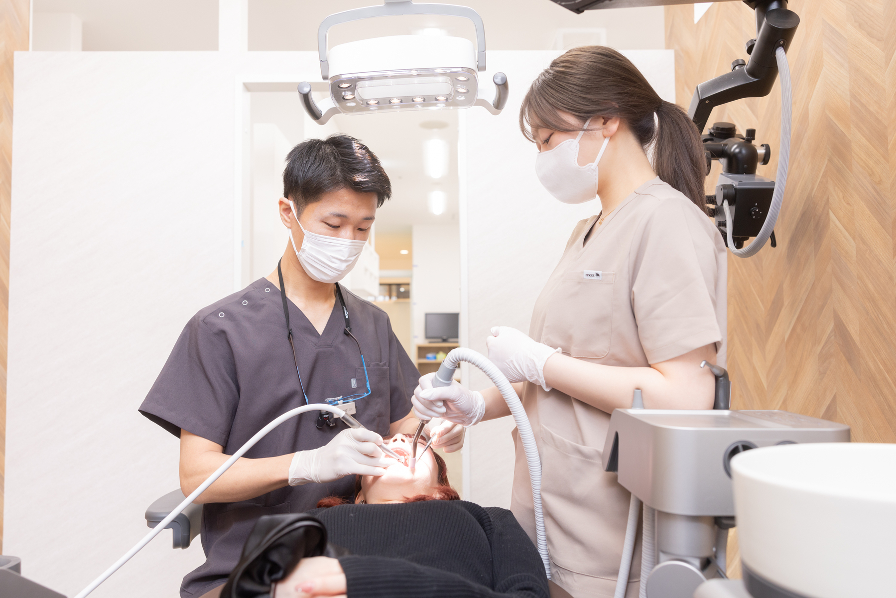 歯垢（プラーク）を除去